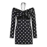 Dolce&Gabbana Women's 'Polka-Dot Print' Mini Dress