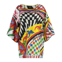 Dolce&Gabbana Women's 'Carretto All Over Printed' Blouse