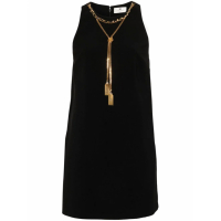 Elisabetta Franchi Robe mini 'Chain-Link Detail' pour Femmes