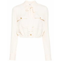 Elisabetta Franchi Women's 'Foulard Scarf Cropped' Shirt