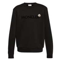 Moncler Men's 'Flocked-Logo' Sweatshirt