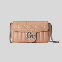 Gucci Sac à bandoulière 'GG Marmont Super Mini' pour Femmes