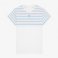 Givenchy Women's 'Striped 4G Detail' T-Shirt