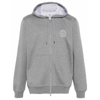 Brunello Cucinelli Men's 'Logo-Print' Hoodie