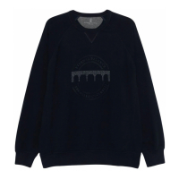 Brunello Cucinelli Sweatshirt 'Logo-Embroidered' pour Hommes