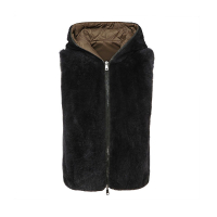 Brunello Cucinelli Gilet 'Reversible Zip-Up' pour Femmes