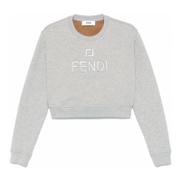 Fendi Pull 'Logo-Embroidered' pour Femmes