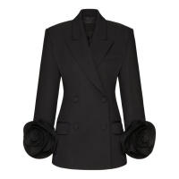 Valentino 'Rose Appliqué' Klassischer Blazer für Damen