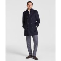 Michael Kors Men's 'Classic-Fit Solid' Overcoat