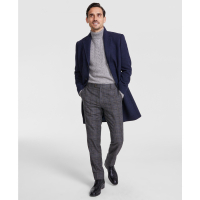 Michael Kors Men's 'Classic-Fit Herringbone' Overcoat