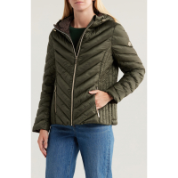 Michael Kors Women's 'Packable Hooded Jacket' Jacket