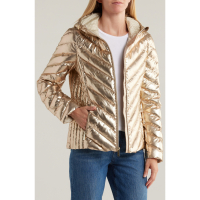 Michael Kors Women's 'Packable Hooded Jacket' Jacket