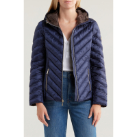 Michael Kors Women's 'Packable Hooded Jacket' Jacket