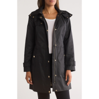 Michael Kors Trench  à ceinture  'Water Resistant Hooded' pour Femmes