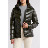 Michael Kors 'Short 450 Fill Power Hooded' Pufferjacke für Damen