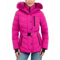 Michael Kors Women's 'Detail Back Hooded' Puffer Jacket