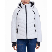 Michael Kors Women's 'Logo Hooded' Puffer Jacket