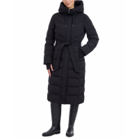 Michael Kors Veste matelassée 'Hooded Belted' pour Femmes