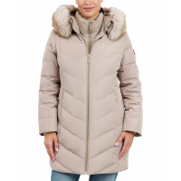 Michael Kors Women's 'Bibbed Hooded' Puffer Jacket