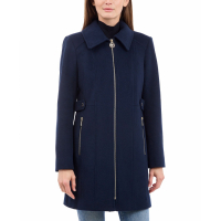 Michael Kors Women's 'Collared Zip-Front' Coat