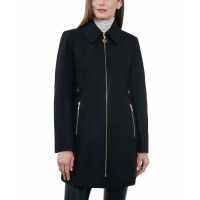 Michael Kors Manteau 'Collared Zip-Front' pour Femmes