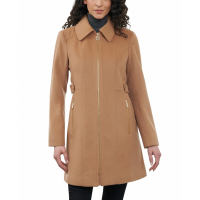 Michael Kors Manteau 'Collared Zip-Front' pour Femmes