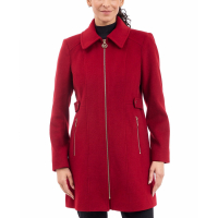 Michael Kors Women's 'Collared Zip-Front' Coat