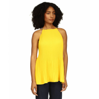 Michael Kors 'Chain-Strap Halter-Neck Pleated' Ärmelloses Top für Damen