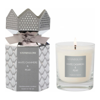 StoneGlow 'White Cashmere & Pear' Scented Candle - 200 g