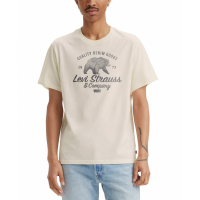 Levi's Men's 'Relaxed Fit Short Sleeve Crewneck Grizzly Graphic' T-Shirt