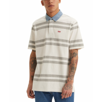 Levi's Men's 'Relaxed-Fit Short Sleeve Striped' Polo Shirt