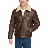 Levi's 'Faux-Shearling Full-Zip' Trucker Jacke für Herren