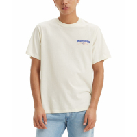 Levi's Men's 'Relaxed Fit Short Sleeve Crewneck Egret Graphic' T-Shirt