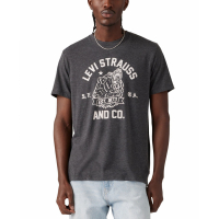 Levi's Men's 'Relaxed Fit Short Sleeve Crewneck Bear Head Graphic' T-Shirt