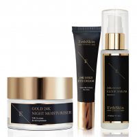 ErthSkin Coffret de soins du visage '24K Gold' - 3 Pièces