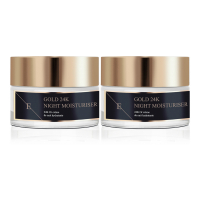 ErthSkin '24K Gold' Night Moisturiser - 2 Pieces