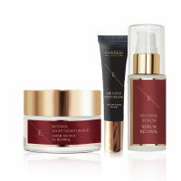 ErthSkin Coffret de soins du visage 'Pro Retinol + 24K Gold' - 3 Pièces