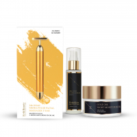 ErthSkin Coffret de soins du visage '24K Gold' - 3 Pièces