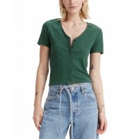 Levi's Top 'Muse Short-Sleeve V-Neck' pour Femmes