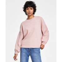 Levi's Pull 'Leo Crewneck Raw-Edge-Hem' pour Femmes