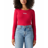 Levi's T-Shirt manches longues 'Rickie Logo' pour Femmes