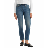 Levi's Women's 'Wedgie Straight-Leg High Rise' Cropped Jeans