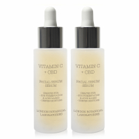 London Botanical Laboratories Sérum pour le visage 'Vitamin C + CBD' - 30 ml, 2 Pièces