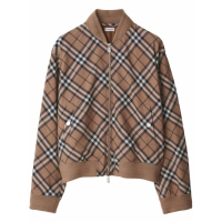 Burberry Men's 'Vintage Check Zip-Up' Bomber Jacket