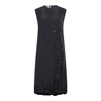 Prada Women's 'Floral Embroidered' Sleeveless Dress