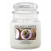 Village Candle Bougie 2 mèches 'Coconut Berry' - 454 g