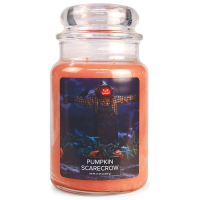 Village Candle 'Pumpkin Scarecrow' 2 Wicks Candle - 602 g