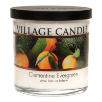 Village Candle Bougie parfumée 'Clementine Evergreen S' - 215 g