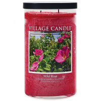 Village Candle 'Wild Rose L' Duftende Kerze - 538 g