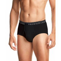 Polo Ralph Lauren Classic-Fit Mid-Rise Briefs pour Hommes - 4 Pièces